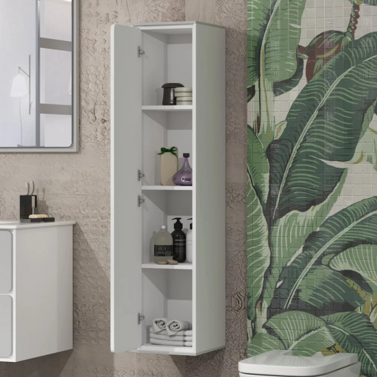 Шкаф-пенал OPADIRIS Монтэ светло-серый