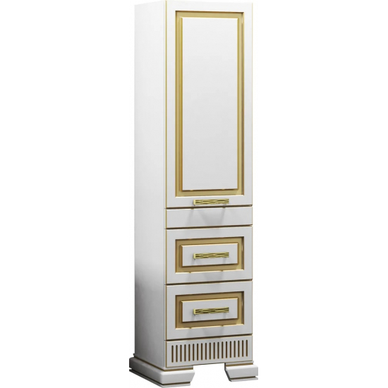 Шкаф-пенал OPADIRIS Оникс R золотая патина