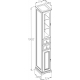 Шкаф-пенал OPADIRIS Риспекто 30 L, слоновая кость
