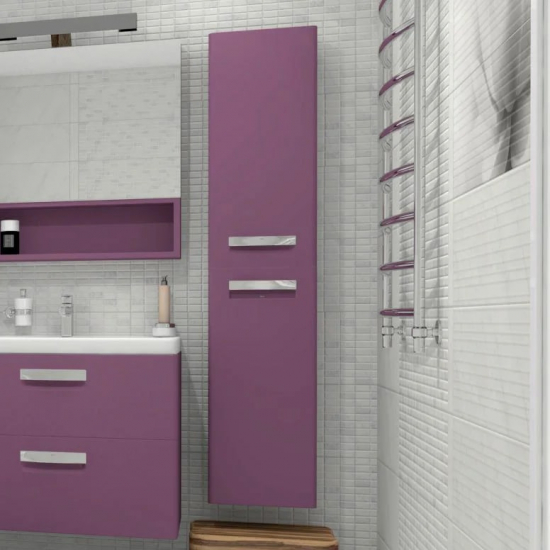 Шкаф-пенал ROCA The Gap R правый, фиолетовый