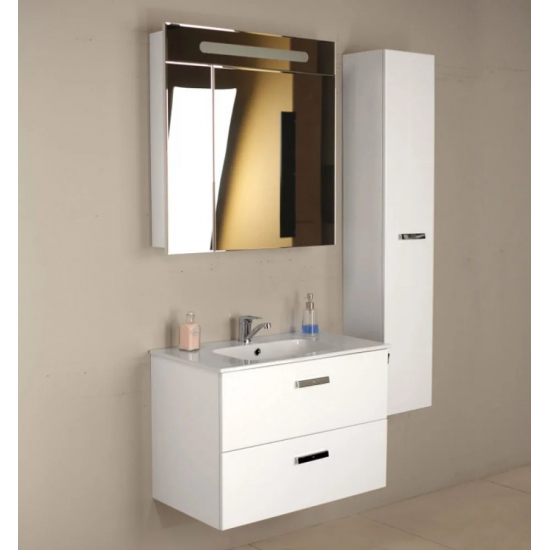 Шкаф-пенал ROCA Victoria Nord белый, универсальный