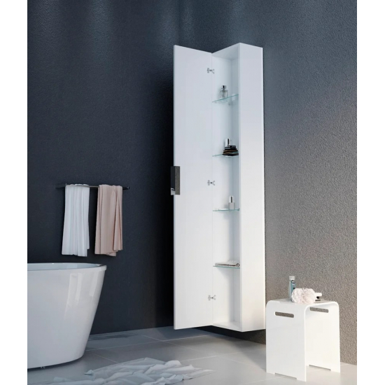 Шкаф-пенал с зеркалом 1МАРКА Lina 30П