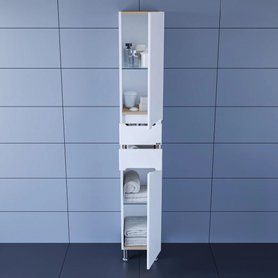 Шкаф-пенал САНТА Лондон 30 напольный