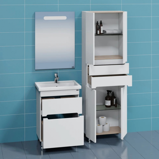 Шкаф-пенал САНТА Лондон 60 напольный