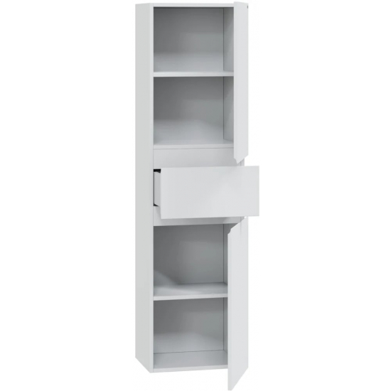 Шкаф-пенал САНТА Марс 40 подвесной, 2 дверцы, 1 ящик