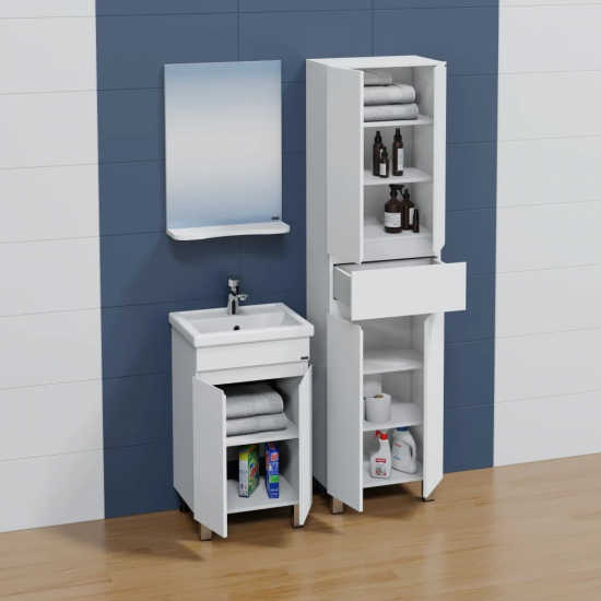 Шкаф-пенал САНТА Марс 50 напольный