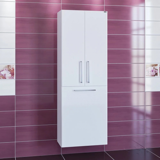 Шкаф-пенал САНТА Вегас 60 универсальный, с бельевой корзиной