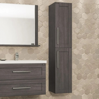 Шкаф-пенал САНТА Венера 30 дуб шале графит