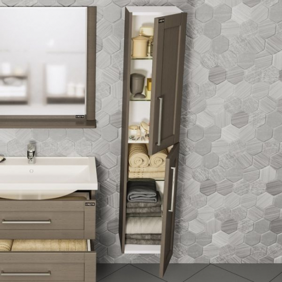 Шкаф-пенал САНТА Венера 30 дуб вулканический