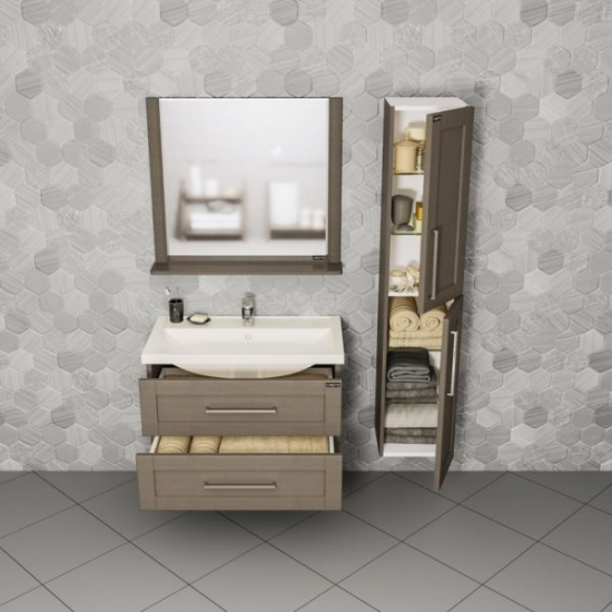 Шкаф-пенал САНТА Венера 30 дуб вулканический