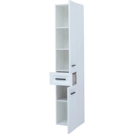 Шкаф-пенал STWORKI Эстерсунд R, белый матовый