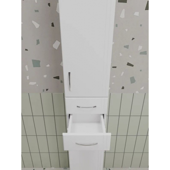 Шкаф-пенал STYLE LINE Эко Стандарт 30, белый