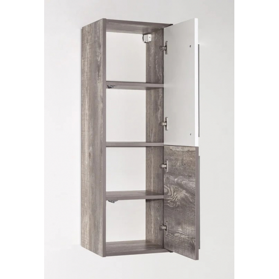 Шкаф-пенал STYLE LINE Экзотик 36 подвесной, белая, экзотик