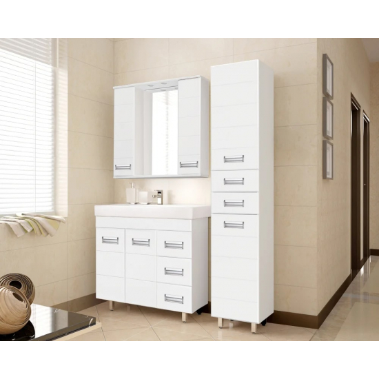 Шкаф-пенал STYLE LINE Ирис 36 белый