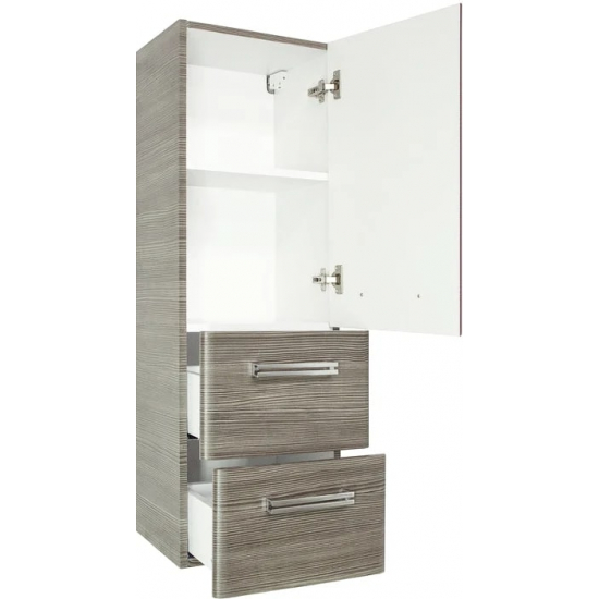 Шкаф-пенал STYLE LINE Лотос Plus 36 подвесной, шелк зебрано