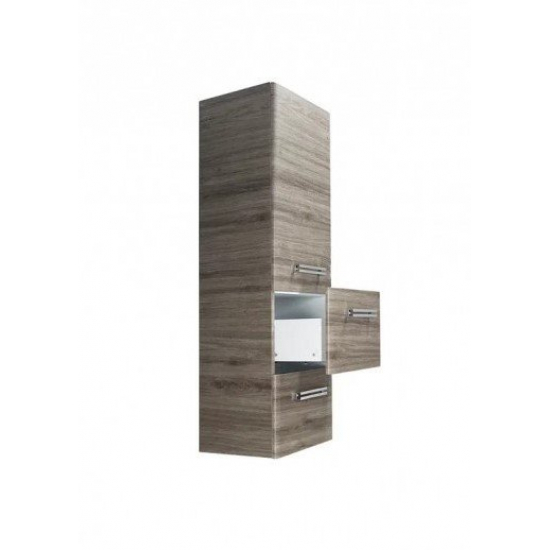 Шкаф-пенал STYLE LINE Лотос Plus 36 подвесной, шелк зебрано