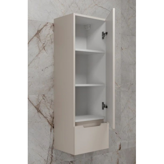 Шкаф-пенал STYLE LINE Матис 36 Plus, крем матовый