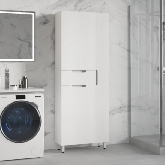 Шкаф-пенал STYLE LINE Оптима 70 с бельевой корзиной