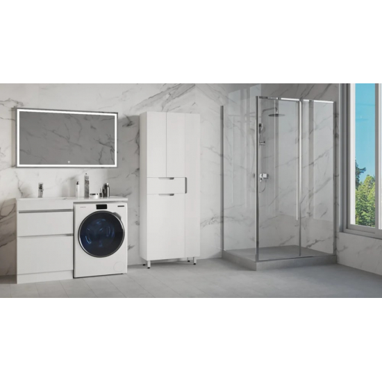 Шкаф-пенал STYLE LINE Оптима 70 с бельевой корзиной