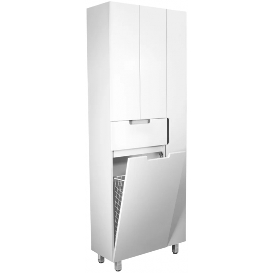 Шкаф-пенал STYLE LINE Оптима 70 с бельевой корзиной