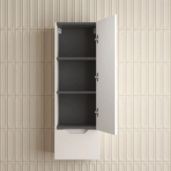 Шкаф-пенал STYLE LINE Остин 36 Plus подвесной, белый