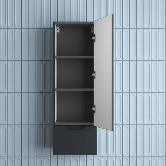 Шкаф-пенал STYLE LINE Остин 36 Plus подвесной, графит