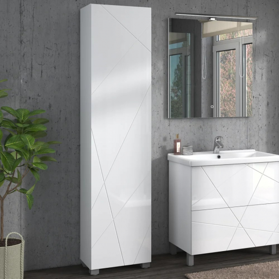 Шкаф-пенал VIGO Geometry 45 белый