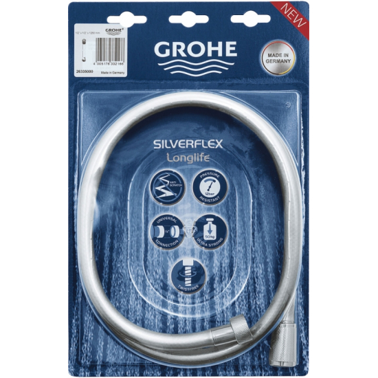 Шланг для душа GROHE Silverflex Long-Life 26335000 длина 125 см
