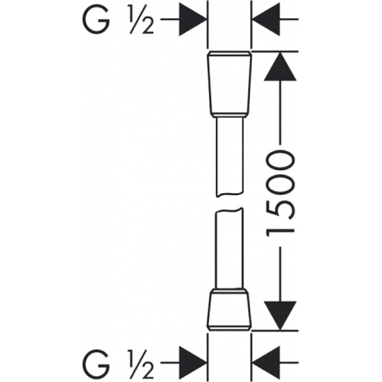 Шланг для душа LEMARK Turn-Free LE8026P-White ПВХ, длина 150 см