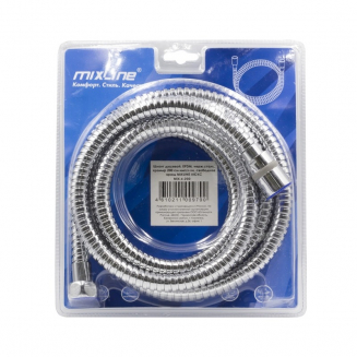 Шланг для душа MIXLINE MIX-4-200 нержавейка, длина 200 см, в блистере