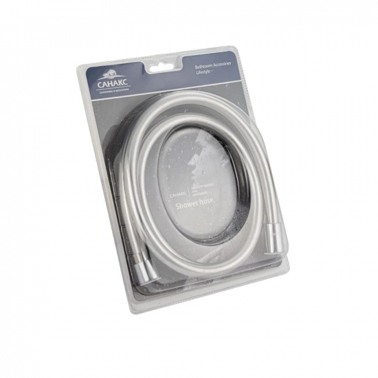 Шланг для душа САНАКС 3795 ПВХ, длина 150 см, серебристый