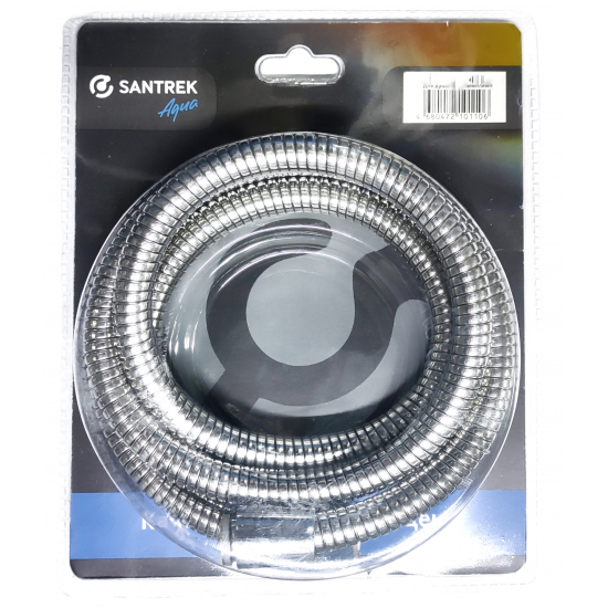 Шланг для душа SANTREK AQUA 8801 растягивающийся, длина 150 см, в блистере