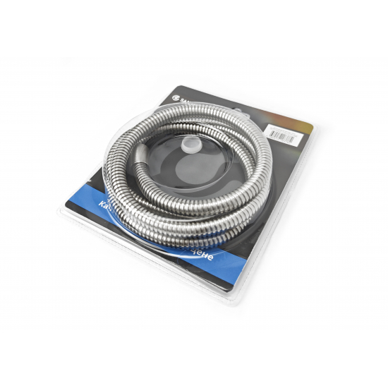 Шланг для душа SANTREK AQUA SB-13-150 в двойной оплётке, длина 150 см, в блистере