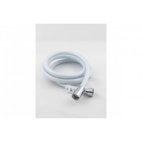 Шланг для душа TURBOFLEX ПВХ белый, длина 175 см