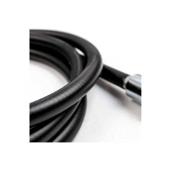 Шланг для душа TURBOFLEX ПВХ чёрный, длина 150 см