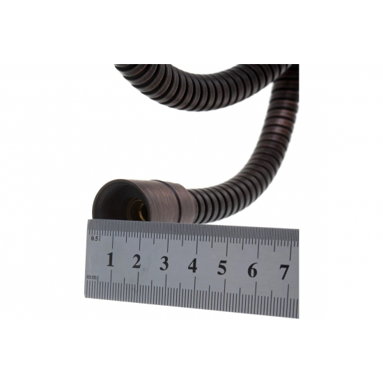 Шланг для душа WASSERKRAFT Isar 1300 A053 нержавейка, длина 120 см, тёмная бронза
