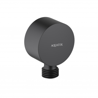 Шланговое подключение AQUATEK AQ2457MB матовый чёрный