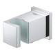 Шланговое подключение GROHE Euphoria Cube 26370000 с держателем, хром