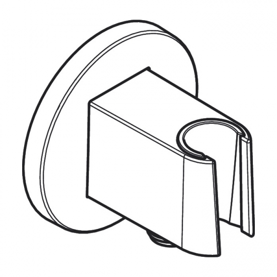 Шланговое подключение HANSGROHE FixFit Porter S 26888000 хром