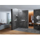 Шланговое подключение HANSGROHE Rainfinity Porter 500 26843000 с полкой и держателем, хром