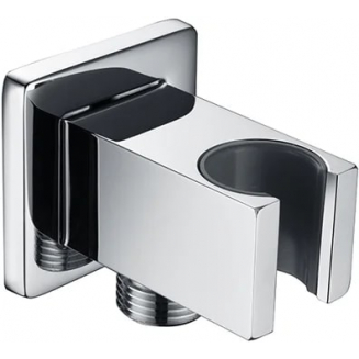 Шланговое подключение WASSERKRAFT A086 с держателем для душа, хром