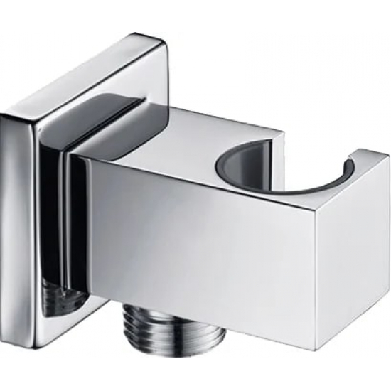 Шланговое подключение WASSERKRAFT A125 с держателем для душа, хром