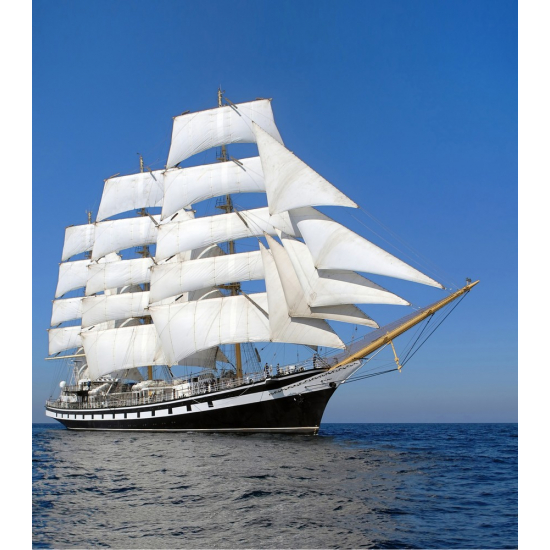 Штора для ванной BRIMIX 02-18 180x200 фотопринт "Парусник"