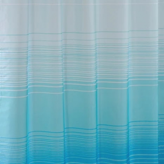 Штора для ванной IDDIS 301P20RI11 Basic 200x200 Blue Horizon c кольцами