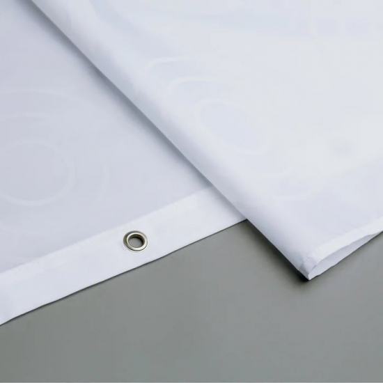 Штора для ванной IDDIS 432P20RI11 Basic 200x200 Сheguers, white c кольцами