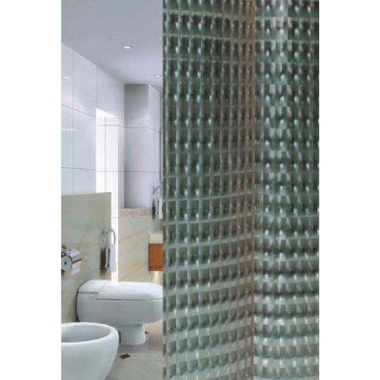 Штора для ванной ZALEL 3D-011 Bark green 180x180 