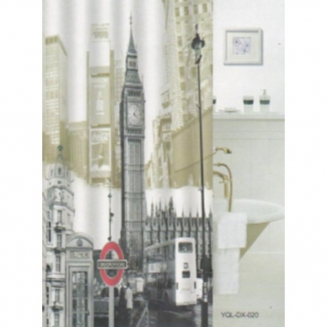 Штора для ванной ZALEL YQL-DX-020 Фотопринт 180x180 