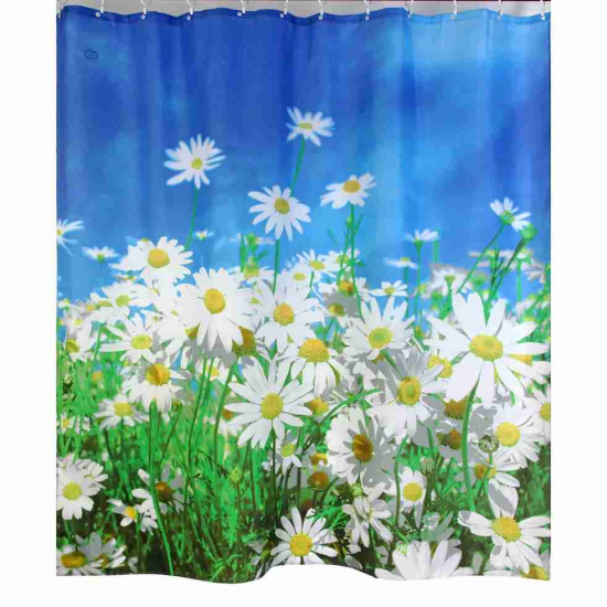 Штора для ванной ZALEL YX-2423 Фотопринт 180x180 