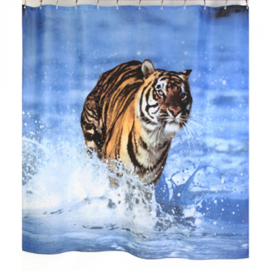 Штора для ванной ZALEL YX-2427 Фотопринт 180x180 