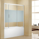 Шторка для ванны AQUANET Practic AE10-B160H150U-CP 160x150